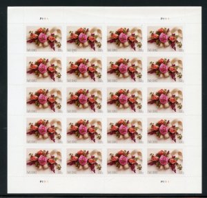 UNITED STATES SCOTT #5458 FLOWERS SHEET MINT NH