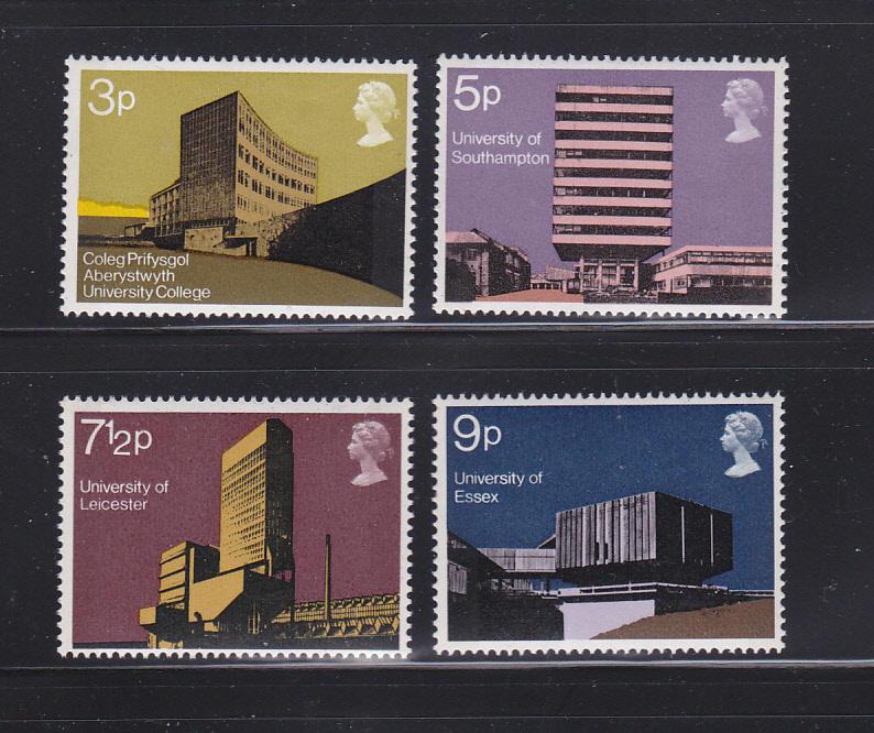 Great Britain 657-660 Set MNH Buildings (E)