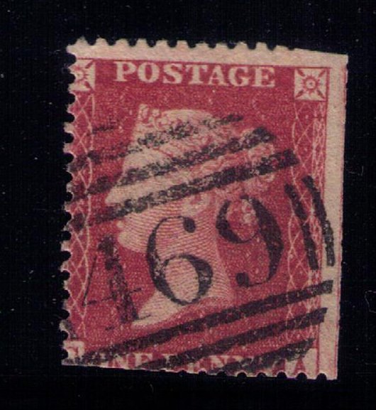 GB SG44 Used Lake Red Shade Penny Red F-VF