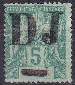 Somali Coast #1 F-VF Unused CV $165.00 (Z6481)