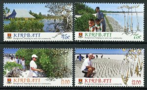 Kiribati Landscapes Stamps 2014 MNH Mangroves Trees Nature Plants 4v Set