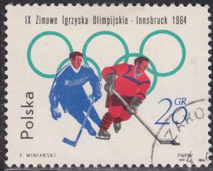 Poland 1198 Olympic Ice Hockey 1964