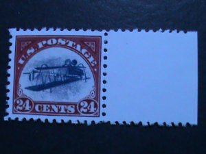 UNITED STATES-1918 SC# C3 ERROR-REPRINT-CURTISS JENNY-CENTER INVERTED  MNH-VF