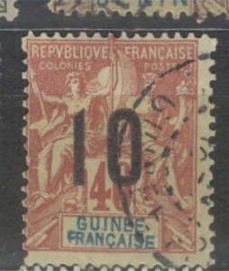 French Guinea Scott-61a used