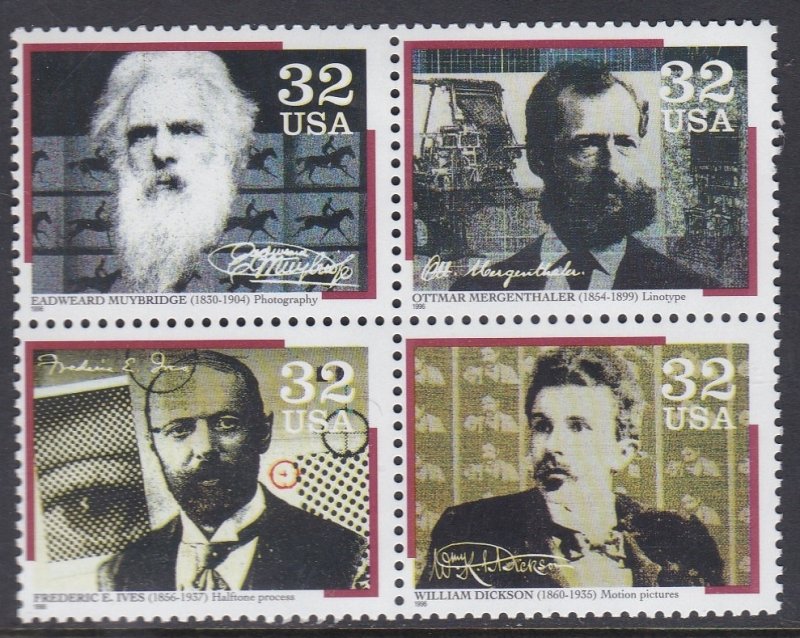 3064a Pioneers Of Communication MNH