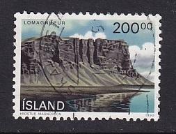 Iceland   #714   used  1990  landscapes  200k  Lomagnupur