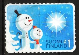 Finland 2014 Christmas Greetings stamp Used / CTO