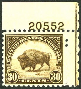 U.S. #700 MINT PL# SINGLE OG NH