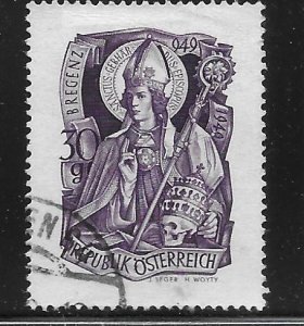 Austria 564 St. Gebhard single Used