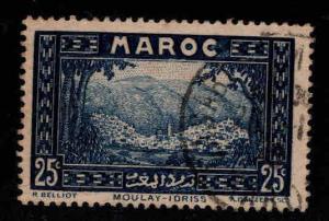 French Morocco Scott 131 Used  stamp