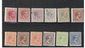 PUERTO RICO COLLECTION ON STOCK SHEET, MINT/USED