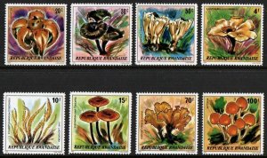 Rwanda Stamp 975-982  - Mushrooms