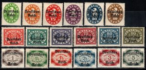 Bavaria #O52-69 F-VF Unused CV $16.20 (X5870)