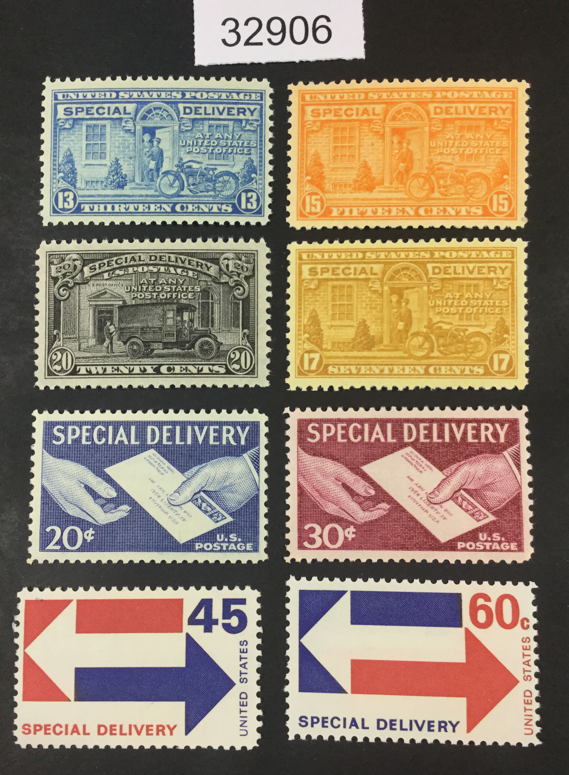 US Stamps #E16-E23 Mint OG NH LOT #32906 | United States, Special ...