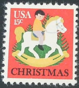 1978 15c Christmas Child on Hobby Horse Scott 1769 Mint NH