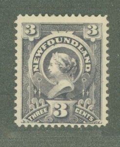 Newfoundland #60c Unused Single