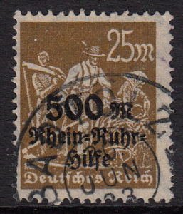 Germany Semi-Postal #B6, used