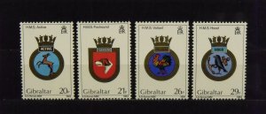 15653   GIBRALTAR   MNH # 465, 466, 467, 468                  CV$ 7.10