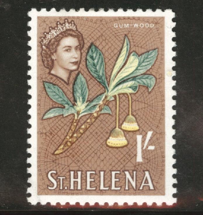 Saint Helena Scott 167 MH* 1961 Flower stamp