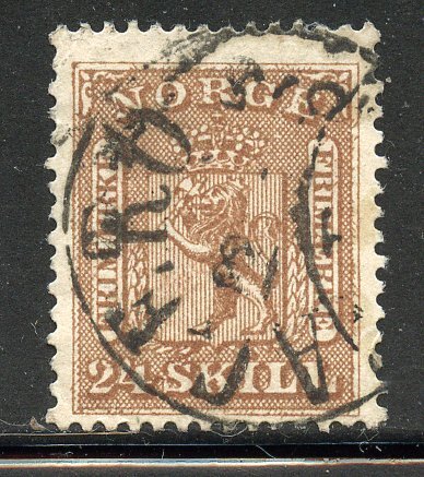 Norway # 10, Used.