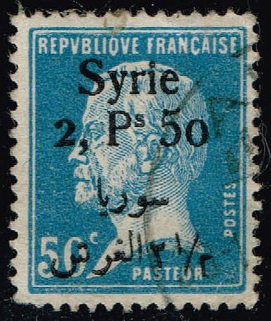 Syria #164 Luis Pasteur; Used (2Stars)