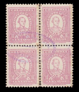 COLOMBIA ANTIOQUIA YEAR 1902 STAMP SCOTT # 136. USED. # 5