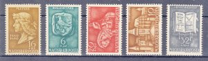 Hungary Scott #B117-B121 MNH
