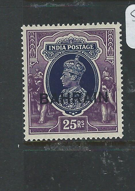 BAHRAIN  (P0508B) ON INDIA KGVI  25R  SG 37   MOG