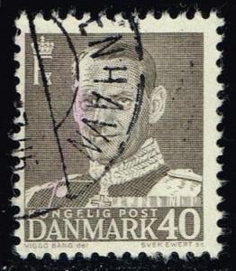 Denmark #323 King Frederik IX; used (0.25)