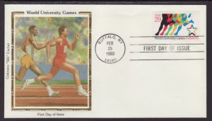 US 2748 University Games 1993 Colorano U/A FDC