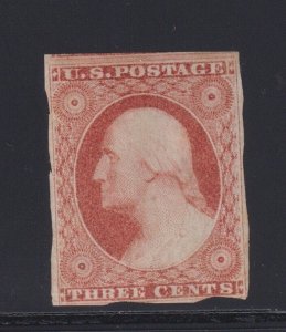 10 F-VF unused ( mint no gum ) with nice color cv $ 1500 ! see pic !