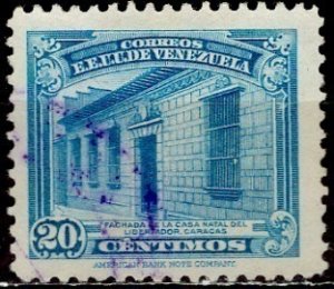 Venezuela 1941; Sc. # 370; Used Single Stamp