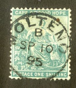 CAPE OF GOOD HOPE 51 USED SCV $8.50 BIN $3.75 HOPE, ANCHOR, RAM