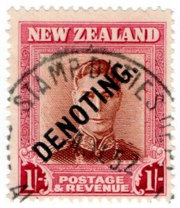 (I.B-BOB) New Zealand Revenue : Denoting 1/-