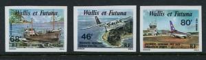 Wallis & Futuna #C87-9 Imperf MNH