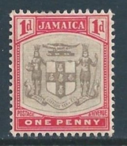 Jamaica #34b NH 1p Jamaica Arms - Wmk. 2 SERv ET