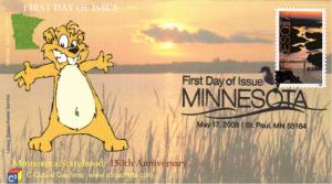 #4266 Minnesota Statehood C-Cubed FDC