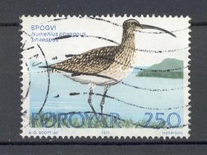 Faroe Islands - Mi. 30 (Birds) - Used - K6055