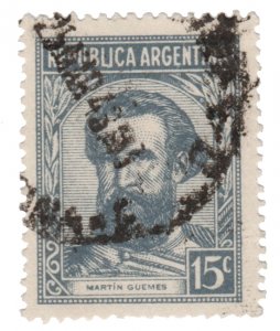 ARGENTINA STAMP 1942. SCOTT # 436. USED. # 1