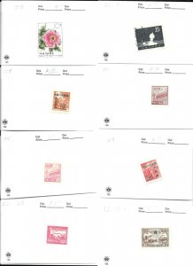 China PRC Lot of 8 Stamps MH & Used - CAT $15.00