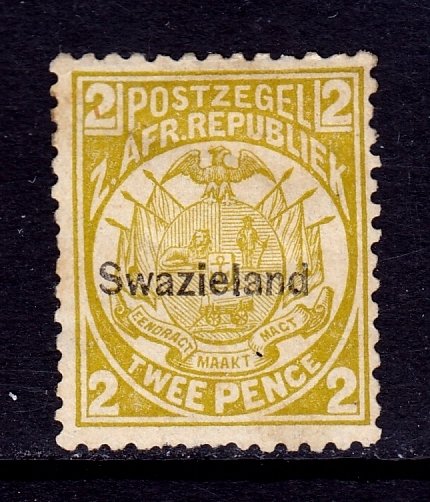 Swaziland - Scott #3 - MH - See description - SCV $32