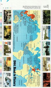 USA # 2838 GOOD CONDITION UNUSED SHEET 10 STAMPS OF 29 CENTS