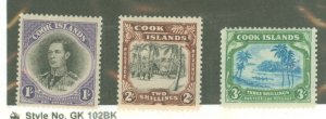 Cook Islands #112-114  Single (Complete Set)