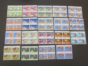 Australia 1989 Sports Sc 1106-1124 set(19) Blk(4) MNH