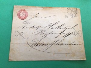 Switzerland  1875  postal cover item A15078