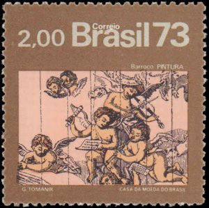 Brazil #1315-1319, Complete Set(5), 1973, Never Hinged