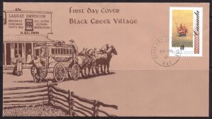 F2186   CANADA   FDC # 1329    Black Creek Pioneer Village - Arrival Ukranians