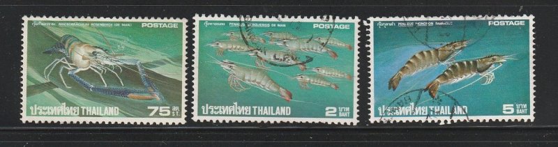 Thailand 780-781, 783 U Marine Life