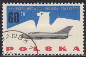 Poland 1168 Jet Fighter Plane 1963