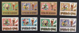 Football, Sport, Republic of Burundi, 1974, №14(TS)